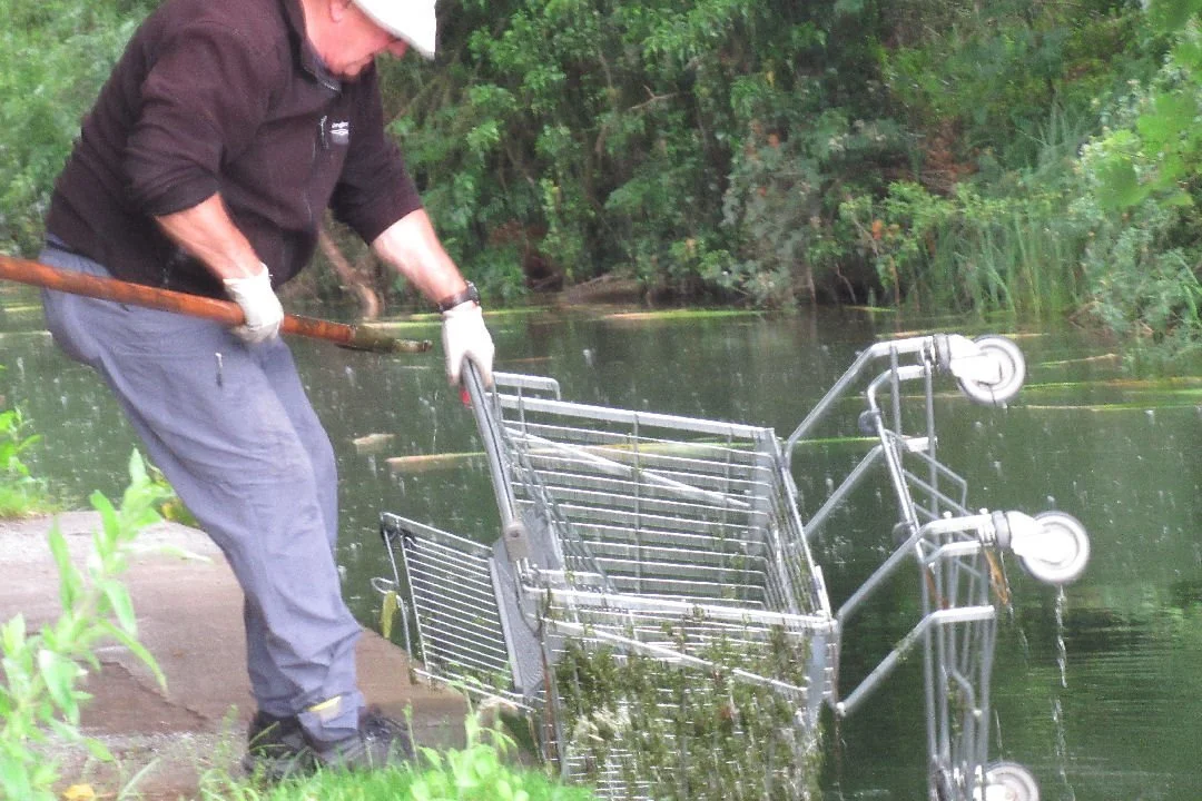 Collect your shopping trolley here