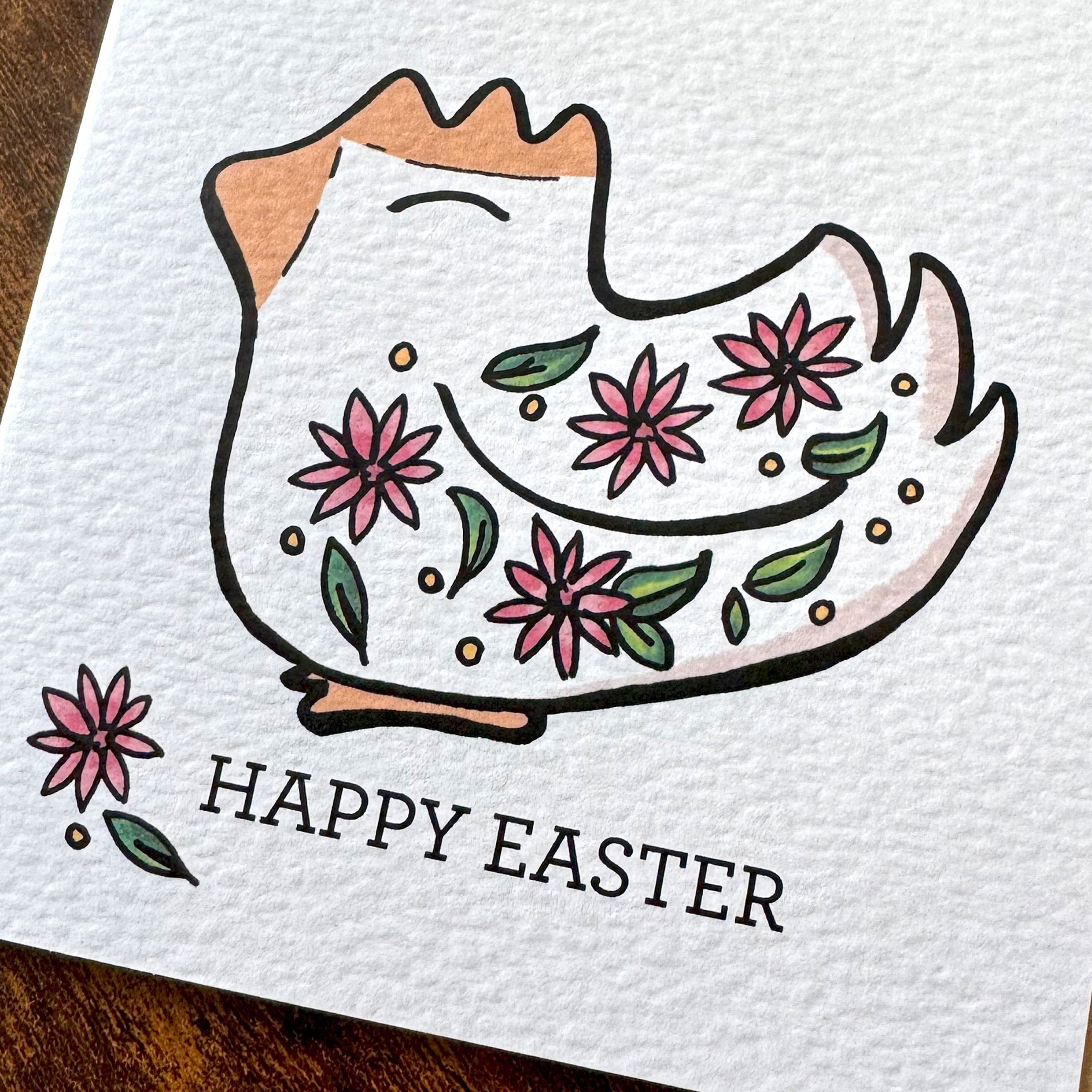 Easter Chick Card_ Front 2Chi by AJL.jpg