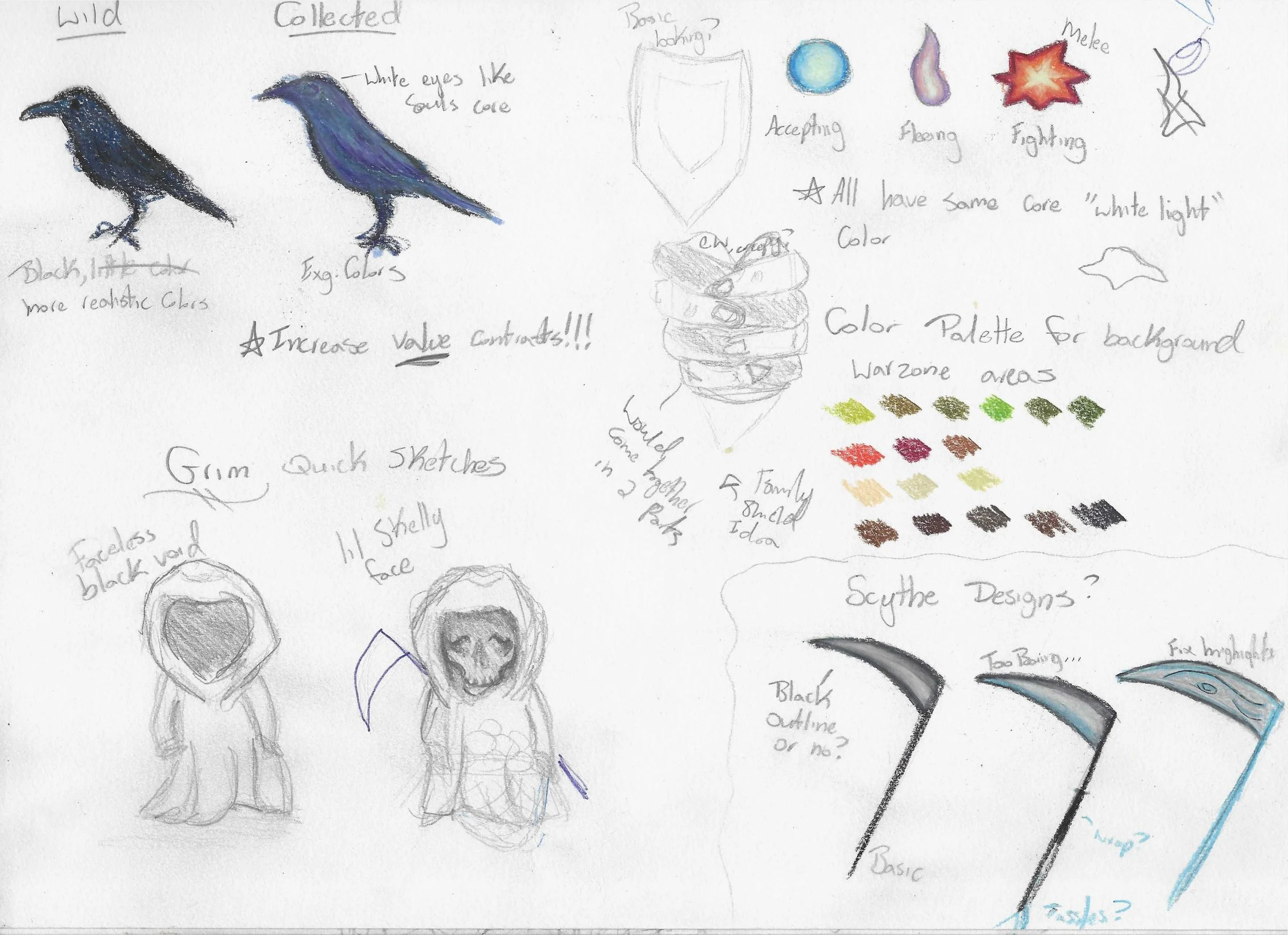 Grim Concept Art, General Assets
