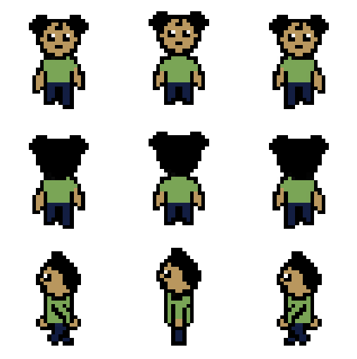 Office Enemy SpriteSheet for Stealth ImPOOsible 3