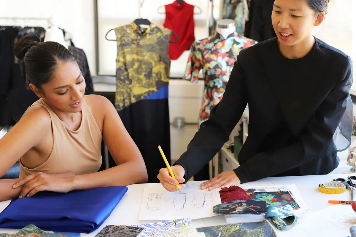 Bespoke fashion design consultation