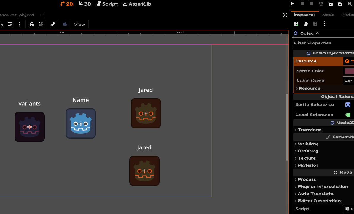 Godot 4.3’s @tool and Resources - Variety made Expandable