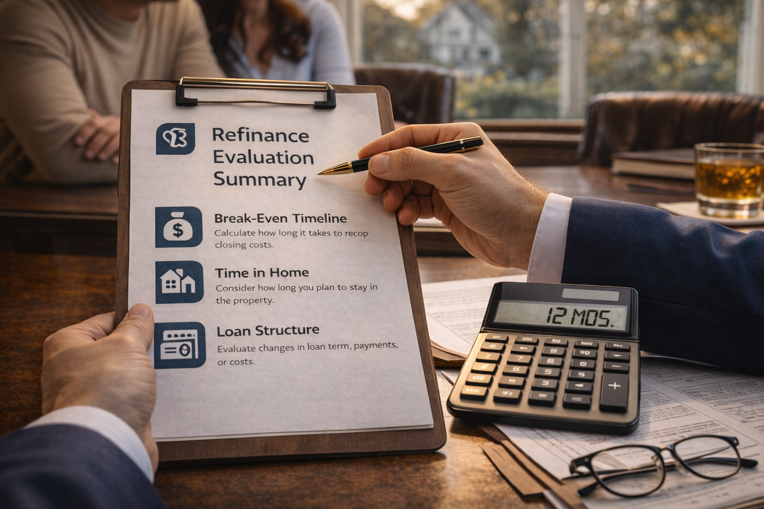 What I Look at Before Recommending a Refinance