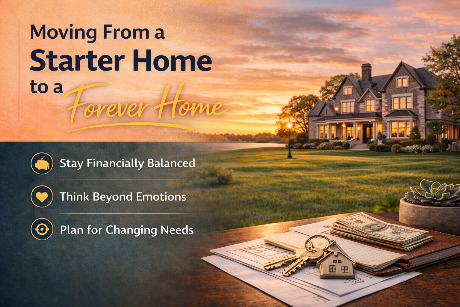 Moving From a Starter Home to a Forever Home