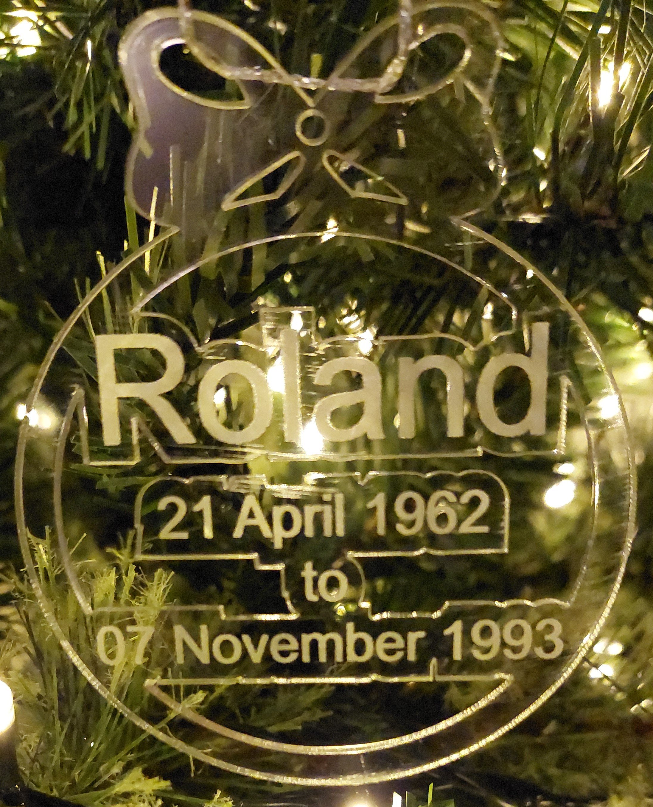 Christmas Tree Commemoration