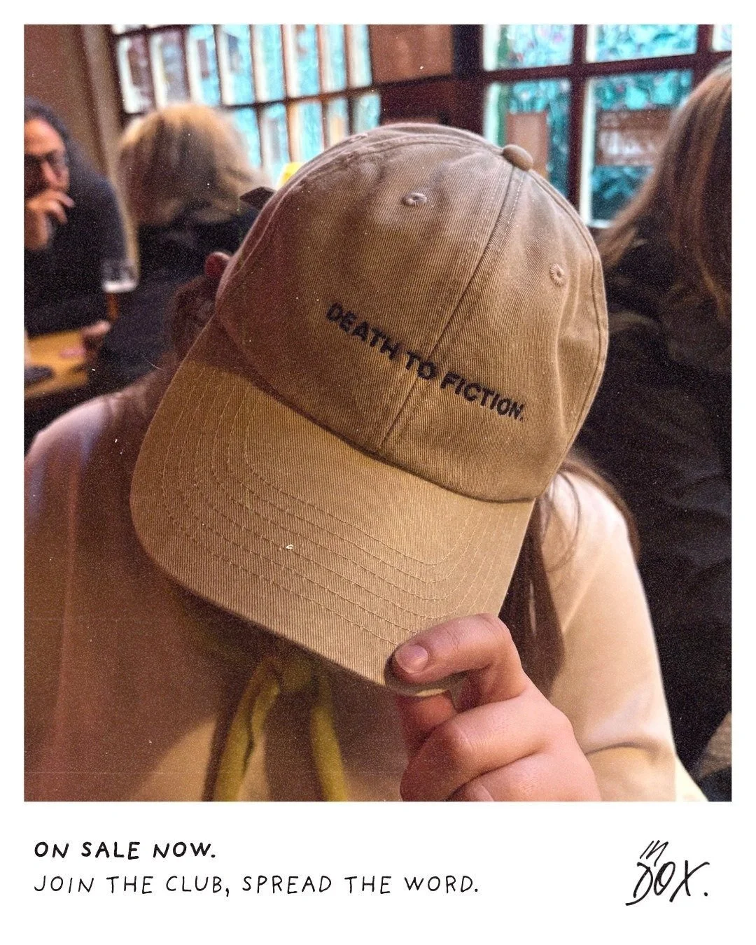 Due to popular demand, for a limited time only you can grab your own signature INDOX cap.
Join the club, spread the word.
Courtesy, your friendly neighbourhood non-fiction festival agent.
Colour: Beige/sand with black lettering/logo.
Link in bio