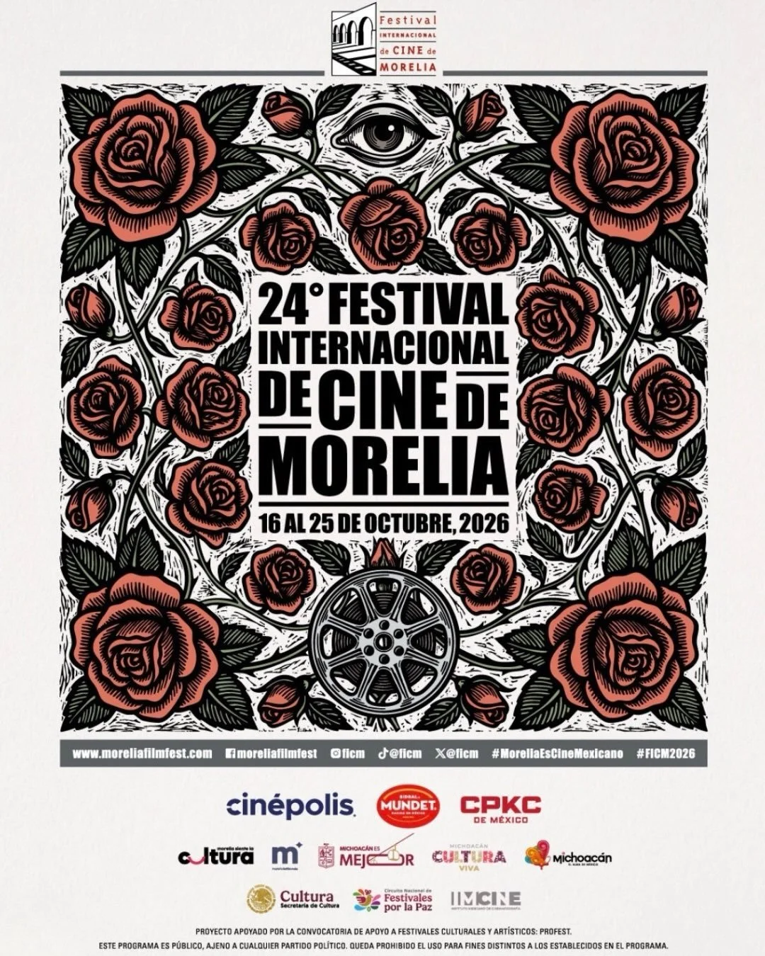 @ficm 2026 // 16 - 25 Oct

JARIPEO // dir. @http.efrain.yin &amp; @payasaderodeo.pdf (Mexican Premiere - In Competition)

More info // https://moreliafilmfest.com/el-ficm-da-conocer-la-seleccion-oficial-de-su-24a-edicion

@jaripeodocu @sarahstrunin @