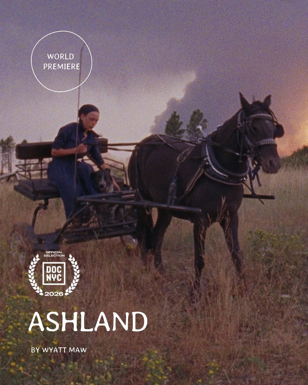 We&rsquo;re so excited to announce that ASHLAND, the debut feature from @wyattmaw will make its World Premiere at @docnycfest this November! 🎬

The film has been selected for the U.S. Competition, co-presented by @indiewire 

In the words of Artisti