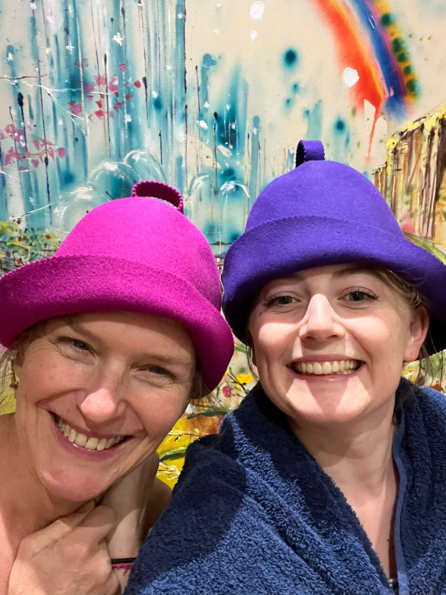 Wood fired sauna. Sauna Hats, community session, Coltishall. Health Yourself

