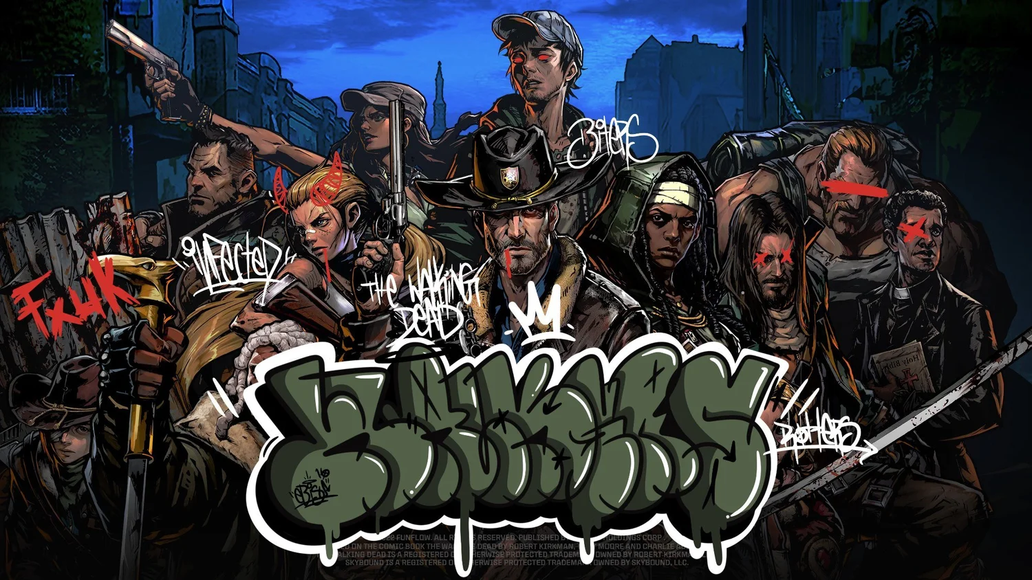 Throwie Font, Custom graffiti typeface 4
