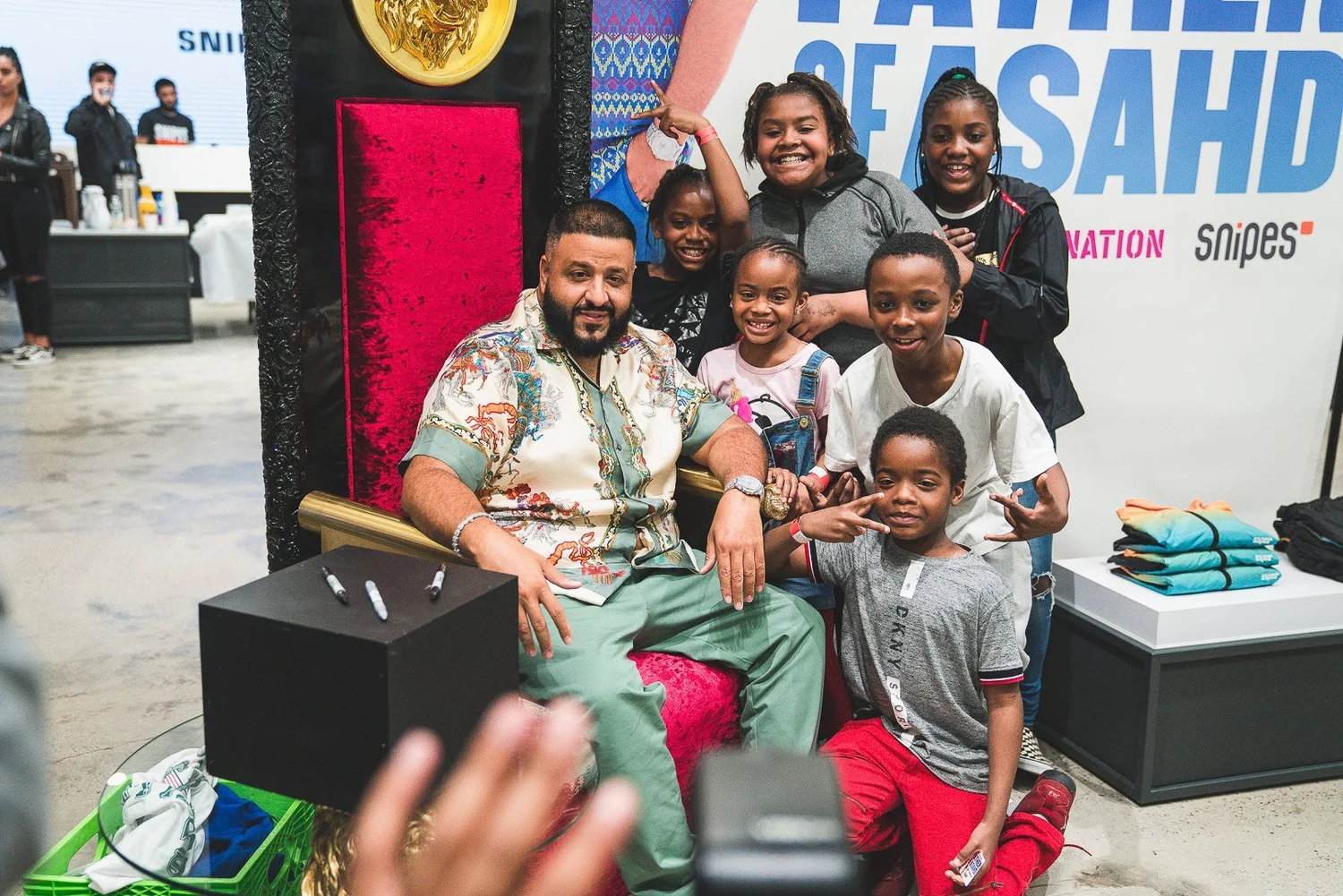 DJ Khaled, Meet & greet flyer & event photography 10