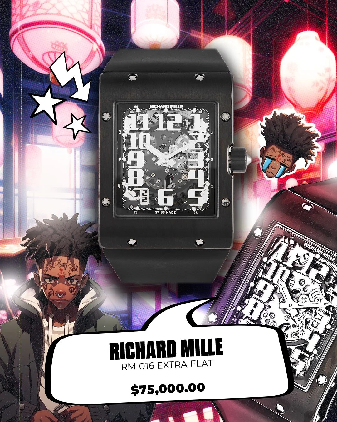 Luxury Bazaar × Lil Uzi Vert, Watch menu 7