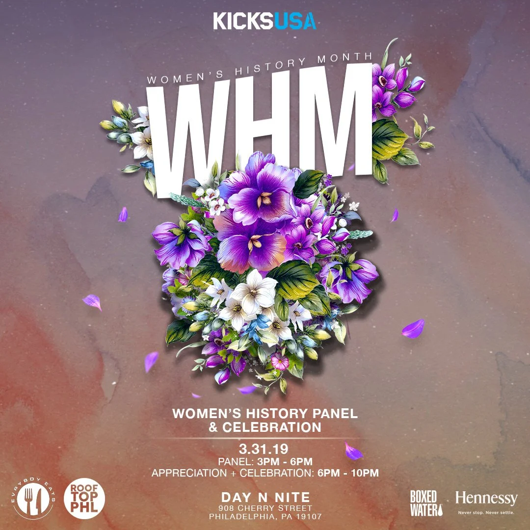 Women's History Month, Event design & UI 2