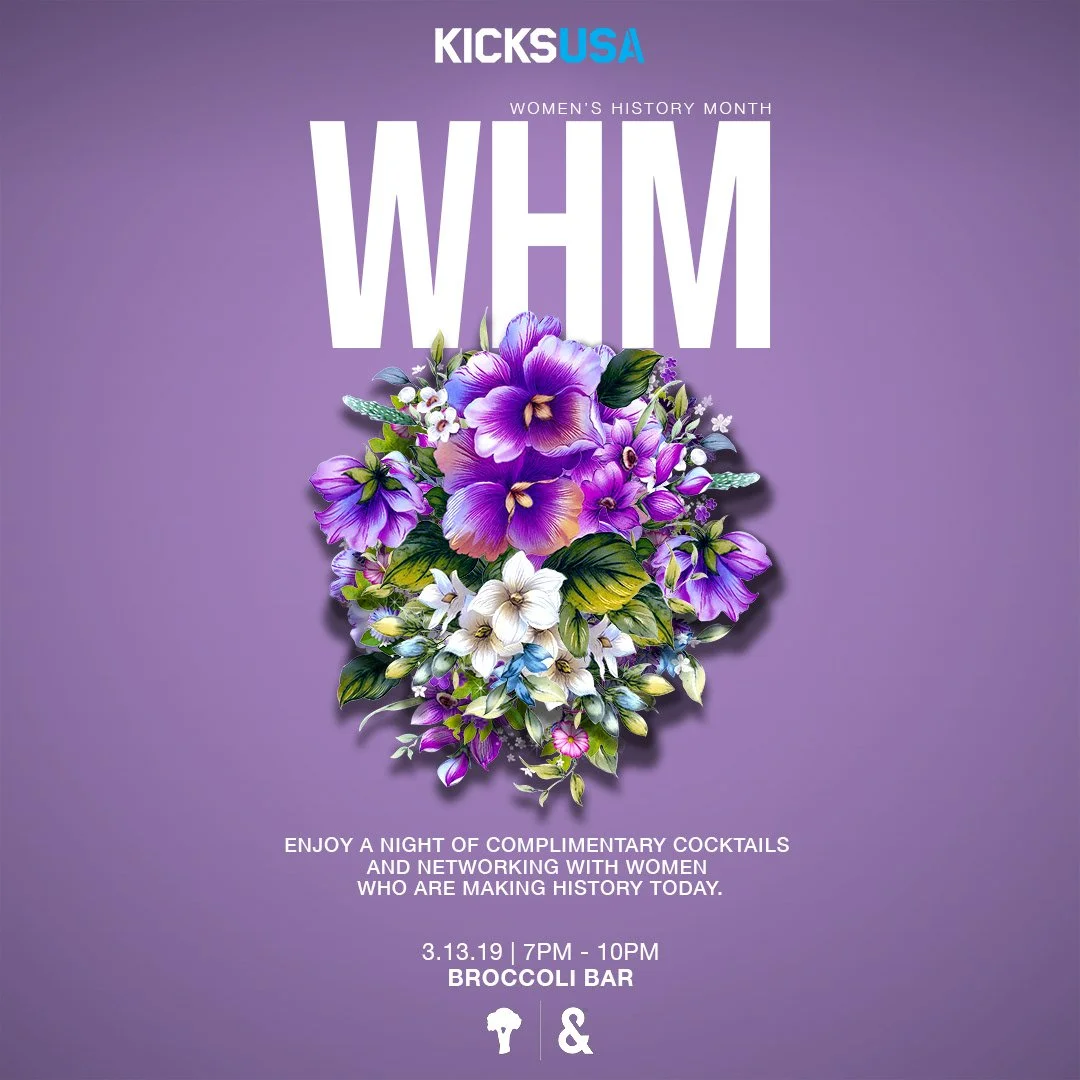 Women's History Month, Event design & UI 1