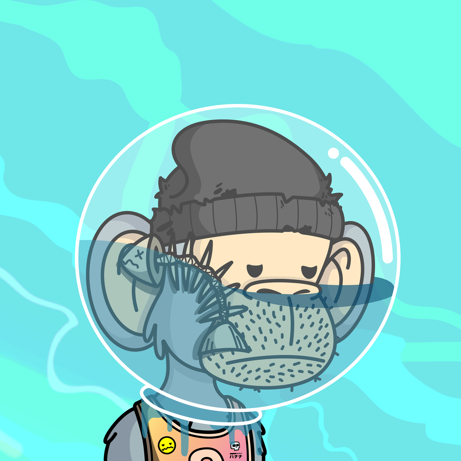 The Banana Cartel, Character design, illustration & generative art 50
