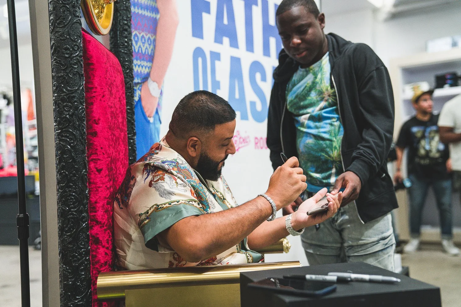 DJ Khaled, Meet & greet flyer & event photography 9