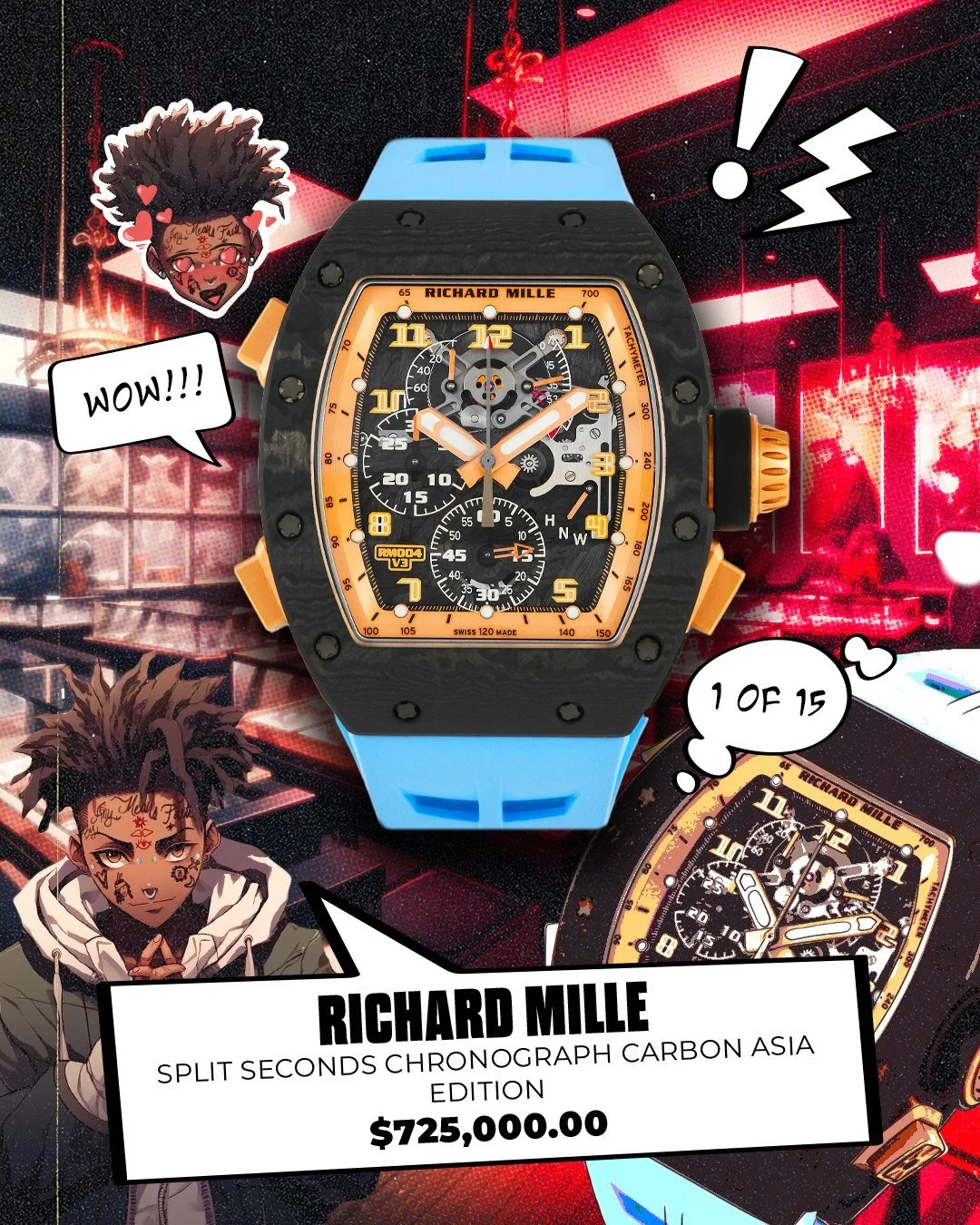 Luxury Bazaar × Lil Uzi Vert, Watch menu 2