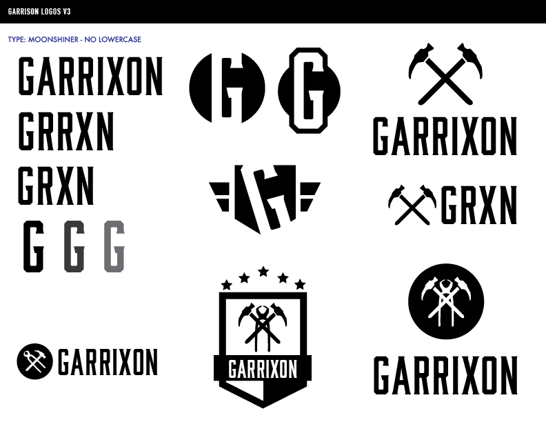 Garrixon Studio, Logo design & photography 5