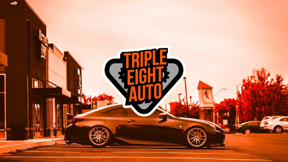Triple Eight Auto, Logo & identity for a performance auto shop