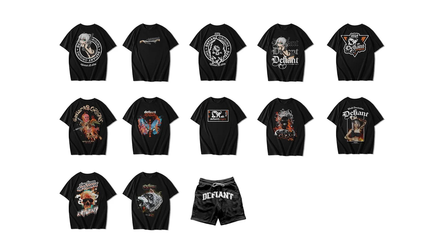 Defiant Origins, Brand design, apparel & photography 23