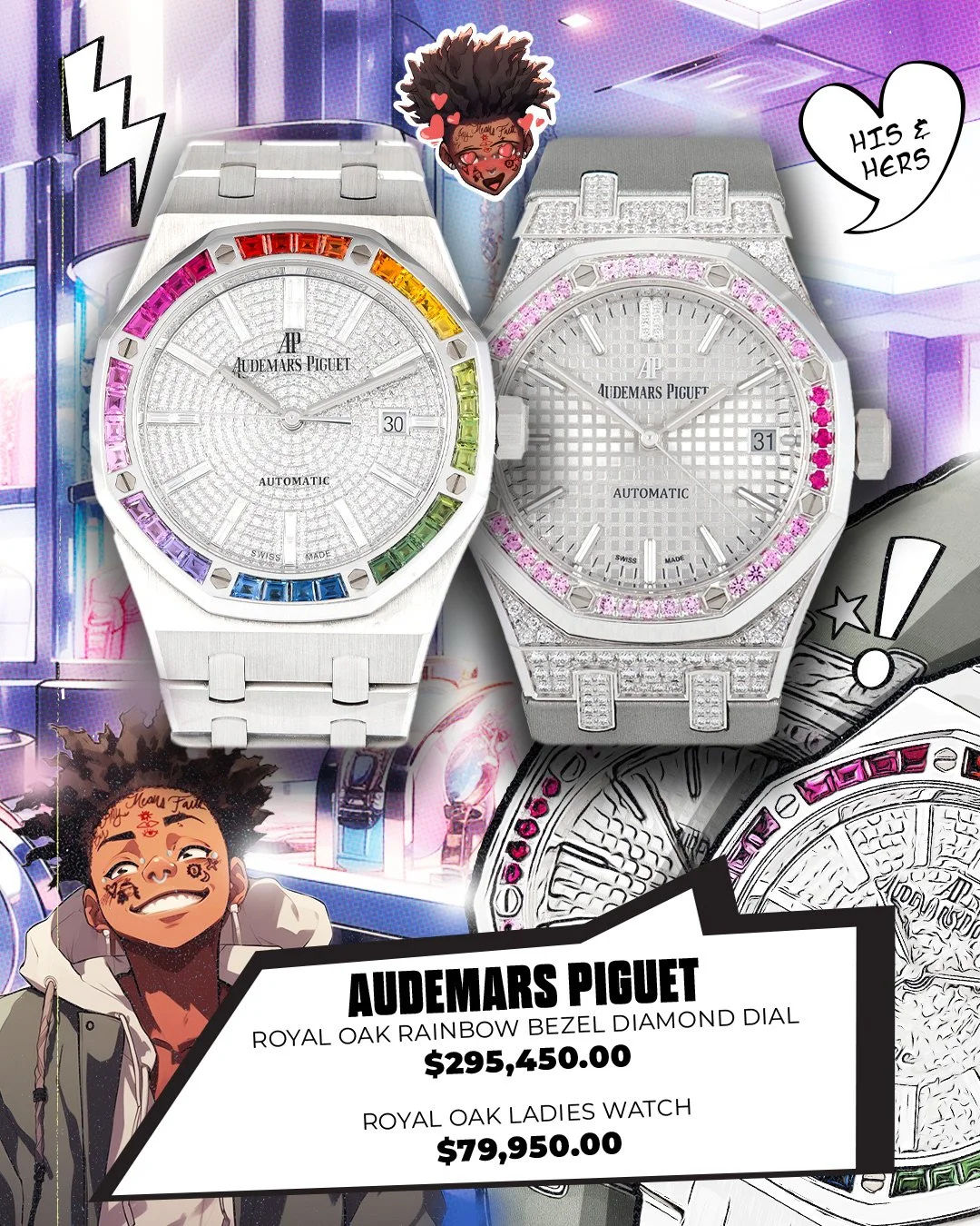 Luxury Bazaar × Lil Uzi Vert, Watch menu 5