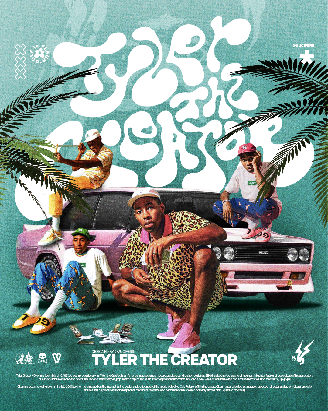 Poster & lettering series, Posters & custom lettering 5