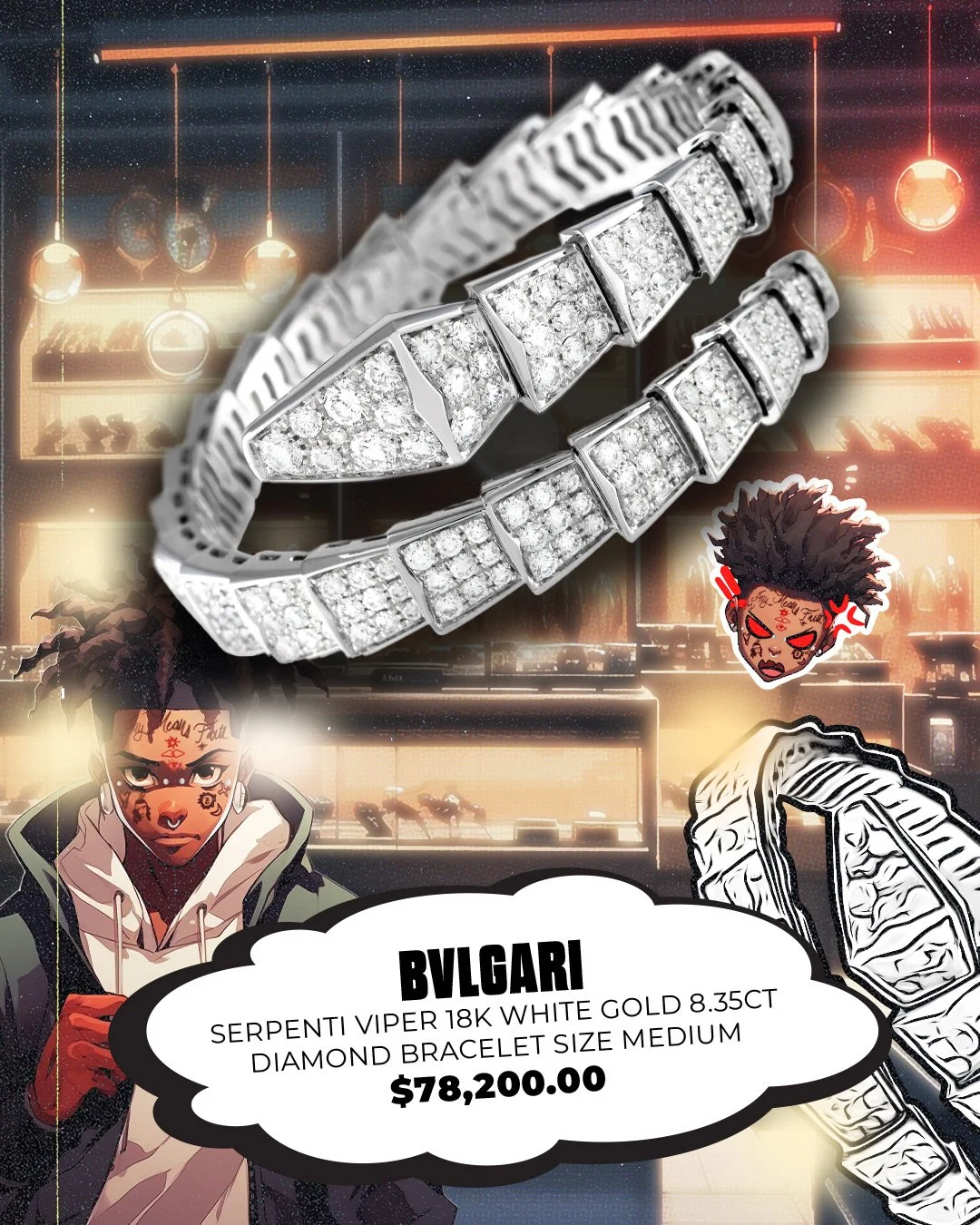 Luxury Bazaar × Lil Uzi Vert, Watch menu 9