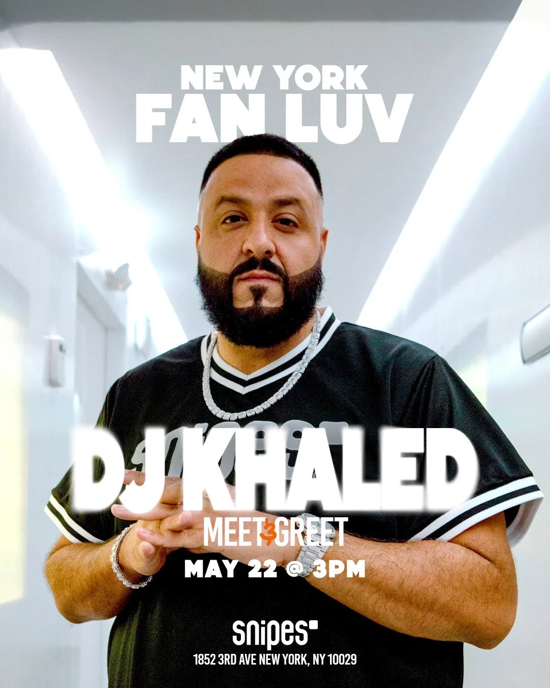 DJ Khaled, Meet & greet flyer & event photography 3
