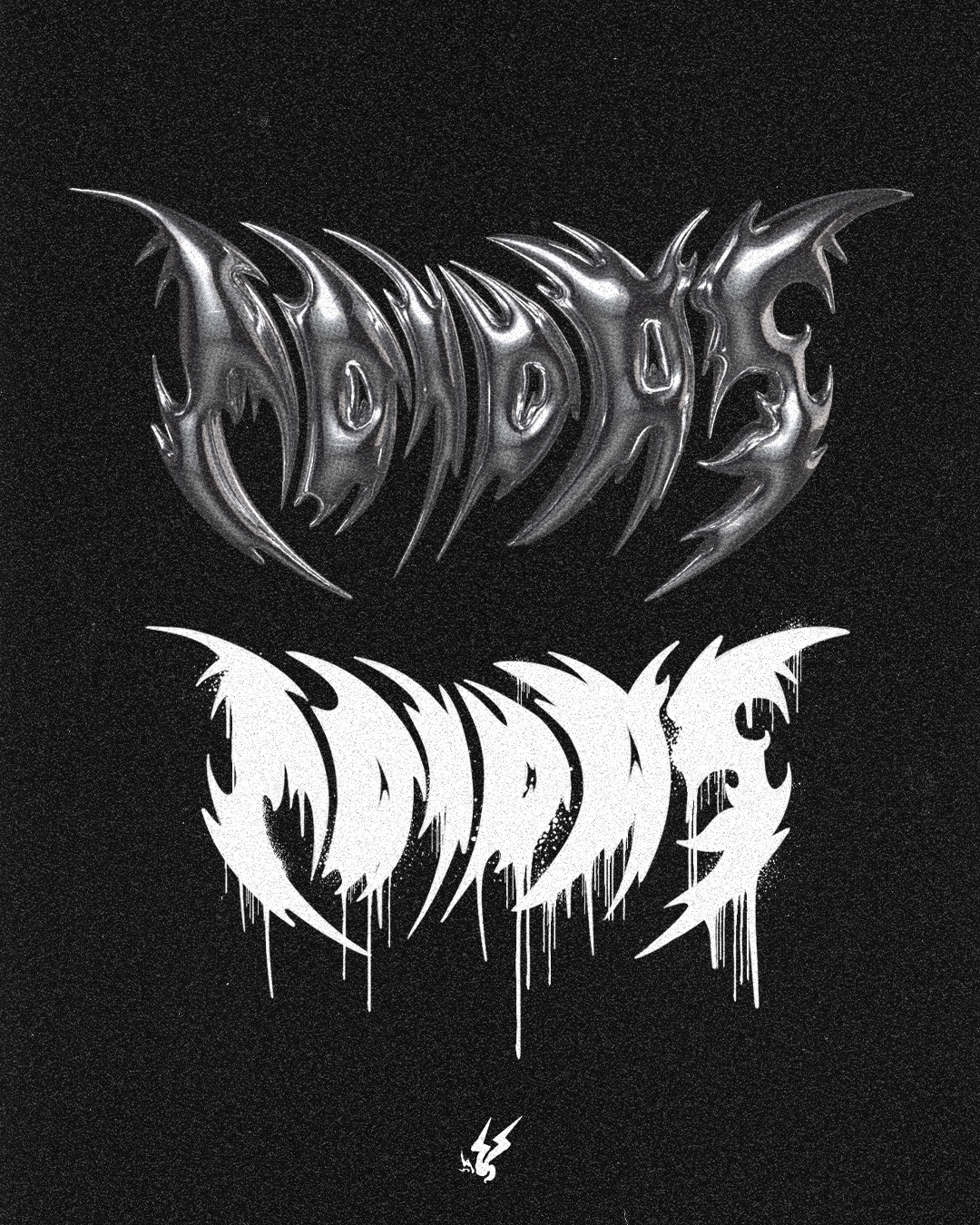 Poster & lettering series, Posters & custom lettering 18