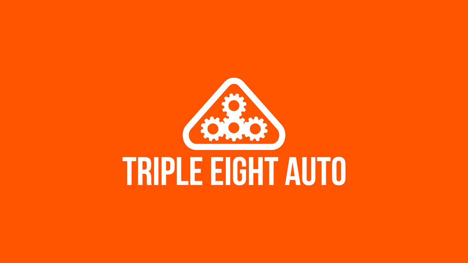 Triple Eight Auto logo designed by Philadelphia logo designer Paul Vu