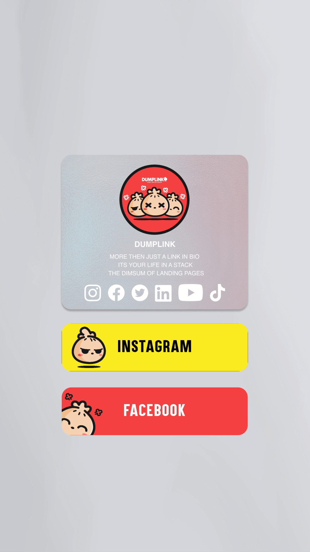 Dumplink, UI & brand design 2