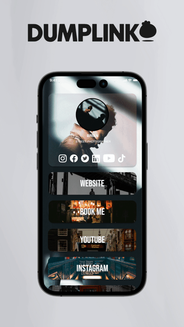 Dumplink, UI & brand design 3