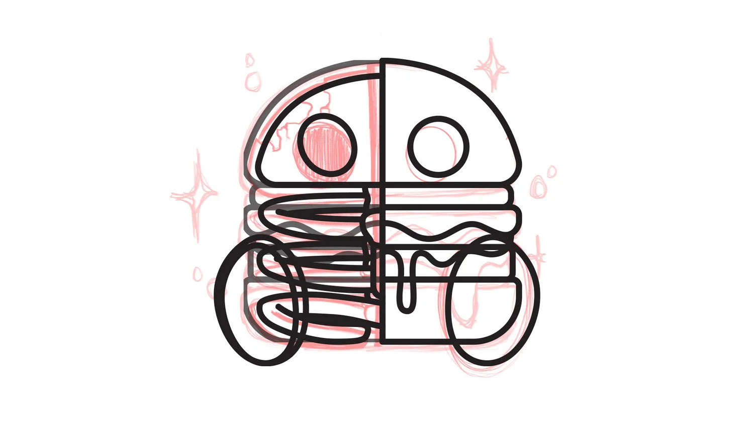 Vandy the Pink, GoreBurger character design 2