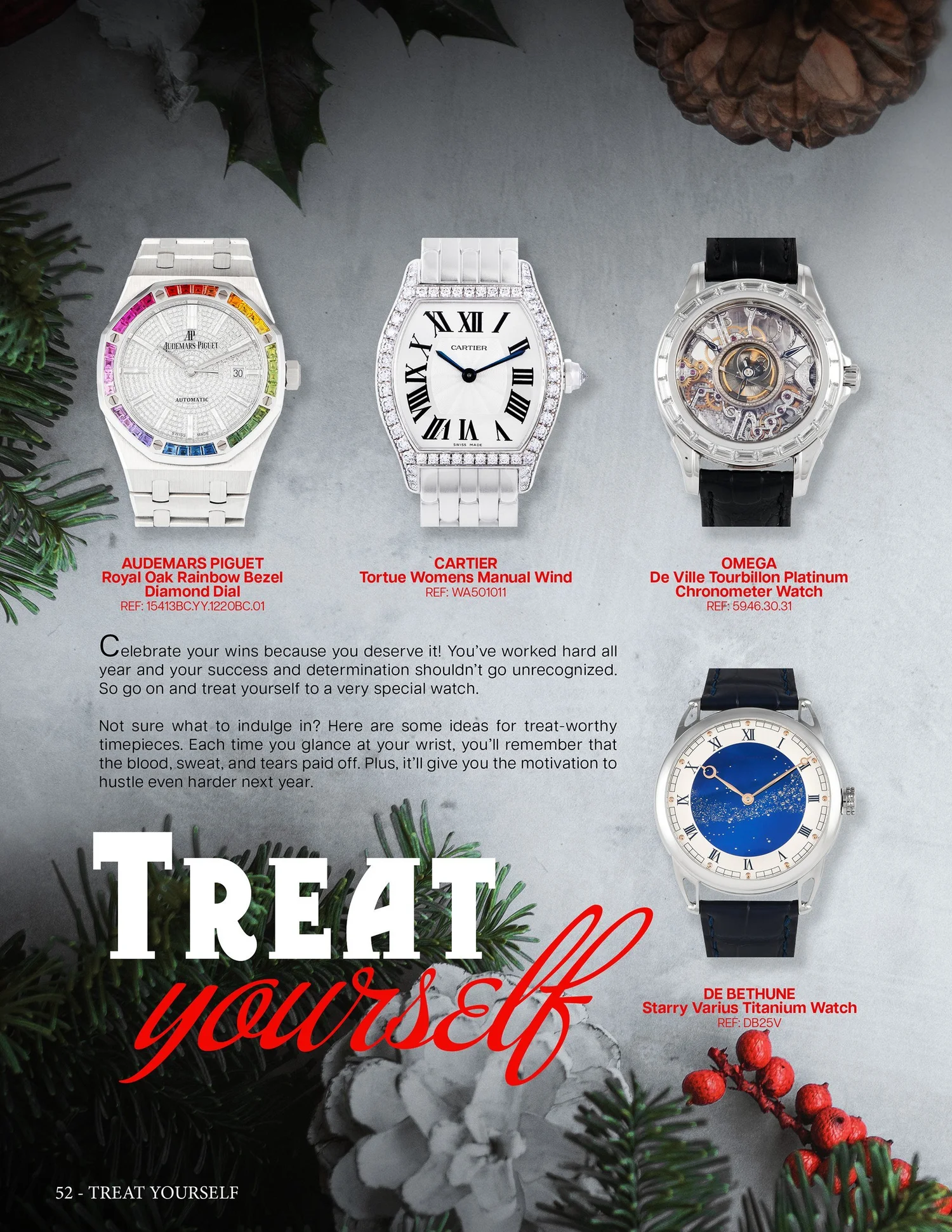 Luxury Bazaar, Holiday gift catalog 52
