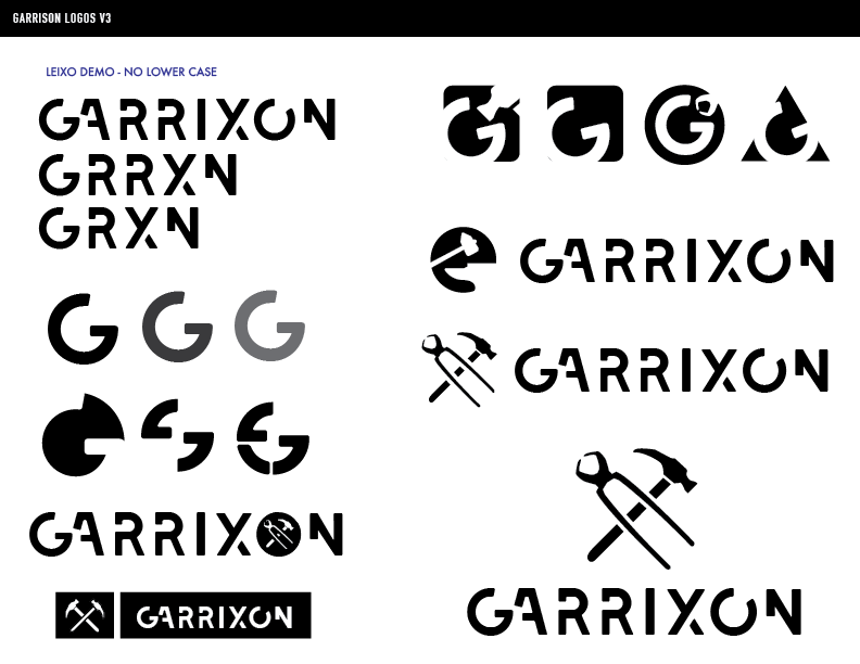 Garrixon Studio, Logo design & photography 4