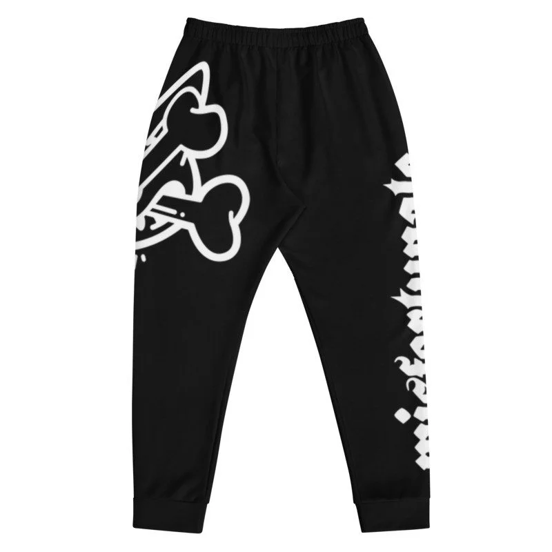 Back view of the Misfortunate joggers