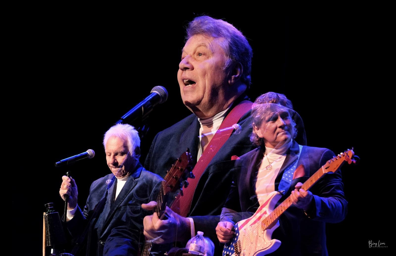 Performing at Ridgefield Playhouse (photo by Bing Liem)