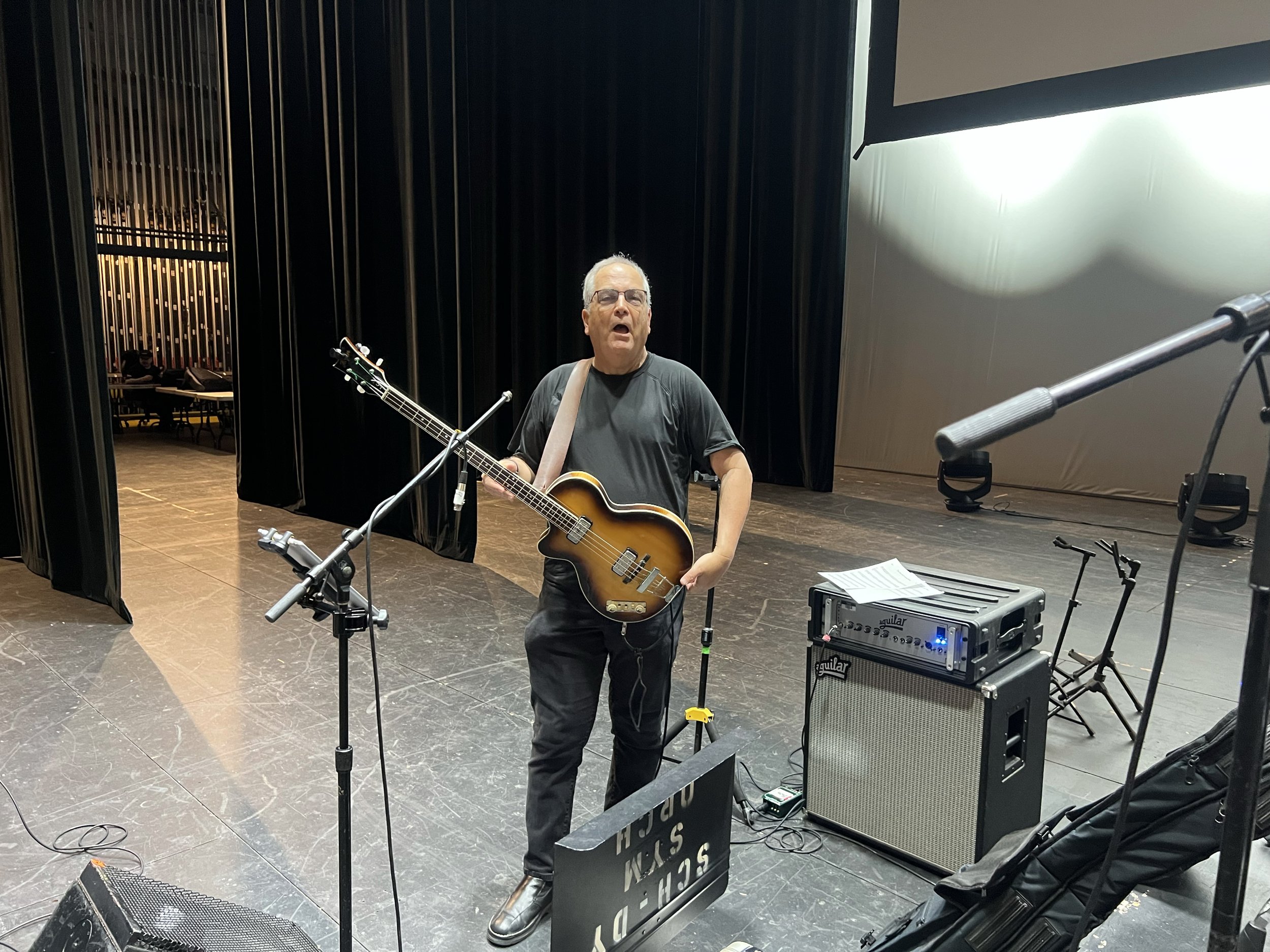 Bassist Lenie Colachino joins the Americans at Proctors Theatre