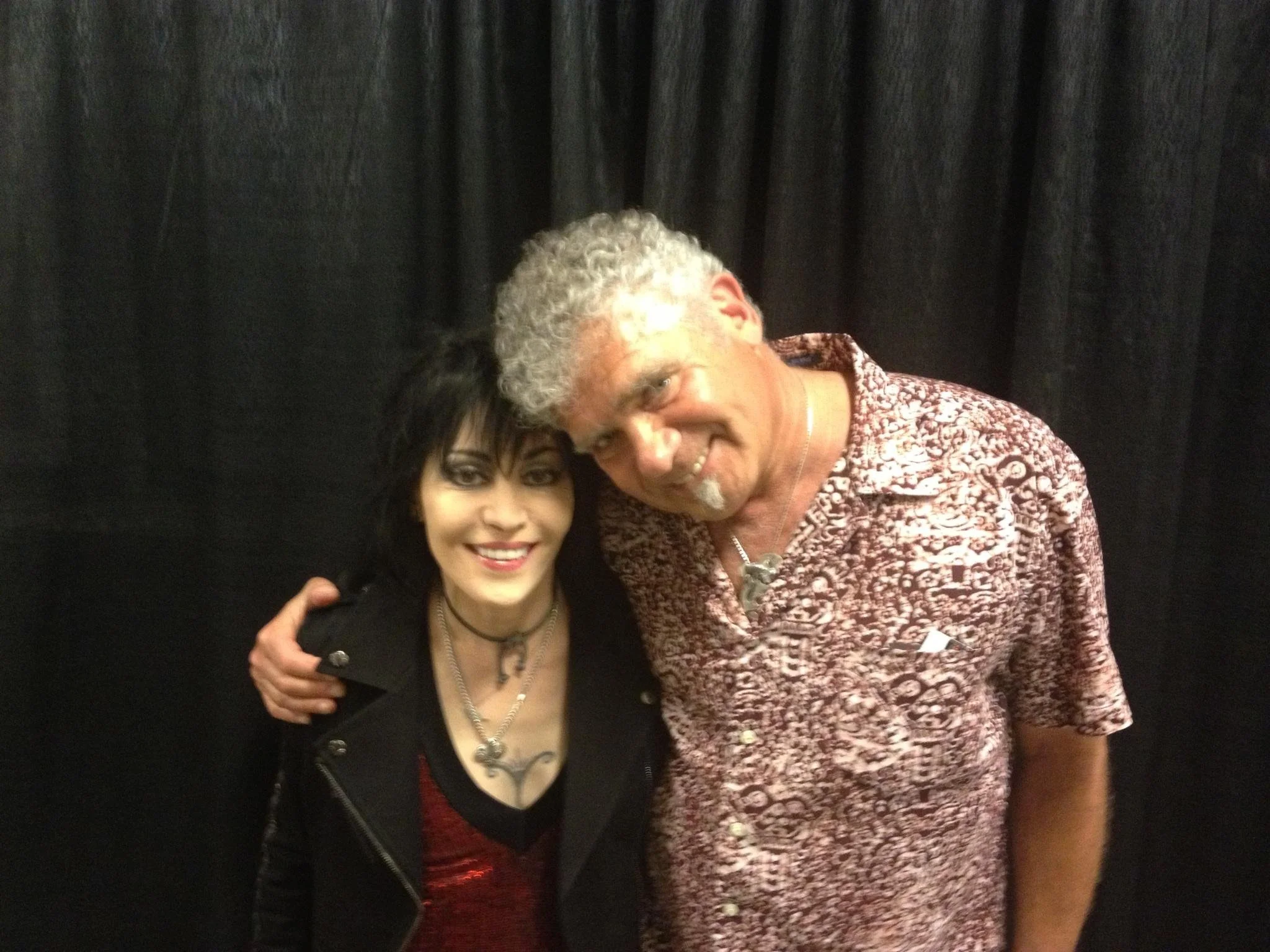 Marty Sanders and Joan Jett