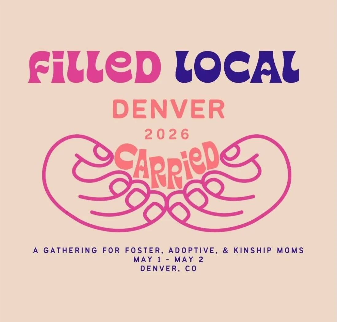 Filled Local Denver 2026 Image with two hands holding the word "carried"