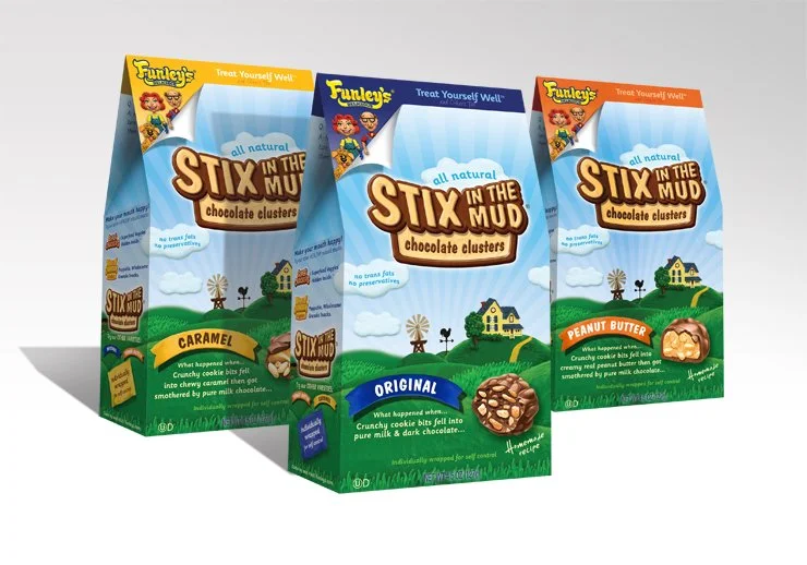 Created logotype and comprehensive brand identity. Designed three complete product lines for Funley’s® Delicious aligned with brand identity to maximize retail placement and market outreach.