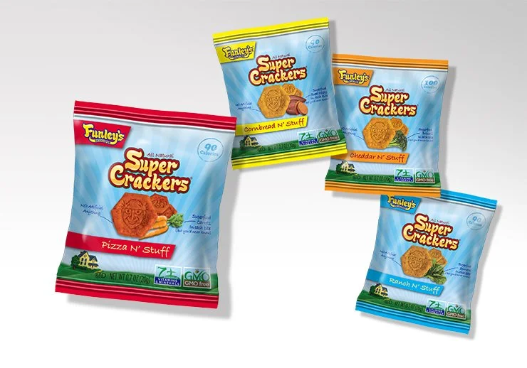 Created logotype and comprehensive brand identity. Designed three complete product lines for Funley’s® Delicious aligned with brand identity to maximize retail placement and market outreach.