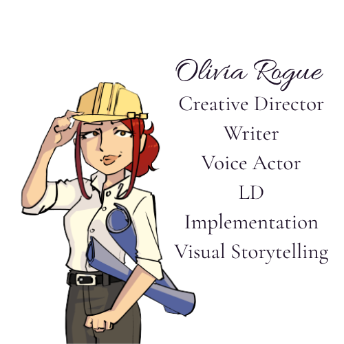 Cartoon woman wearing a yellow hard hat, white shirt, and holding blueprints. She is saluting with her right hand and has a red hair. There is text next to her offering a job opportunity in construction.