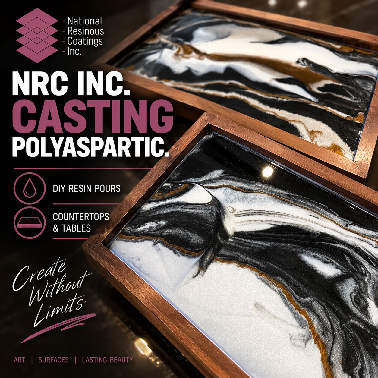 NRC INC CASTING & TABLE RESIN
