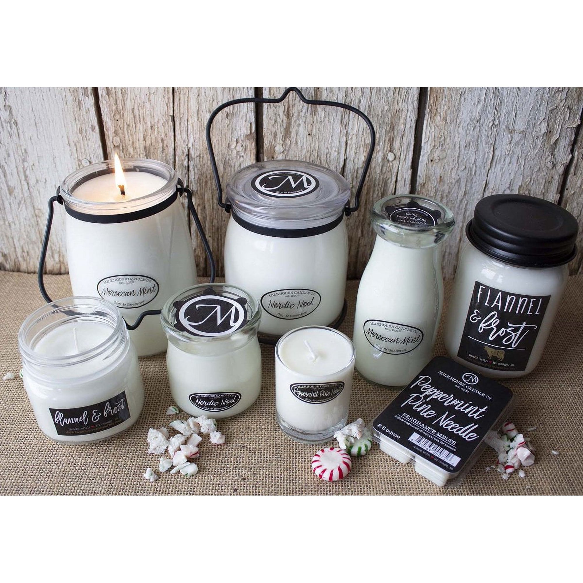 Thrilled to be an authorized retailer of Milkhouse Candles, Made in USA!