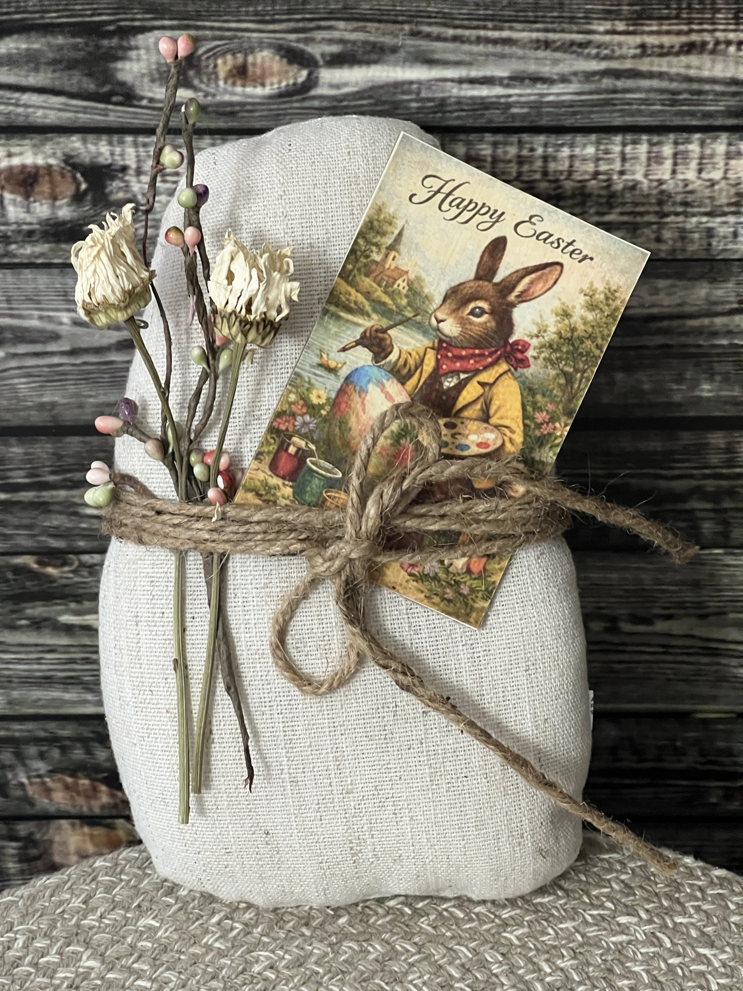 Welcoming Spring with Primitive Easter Eggs