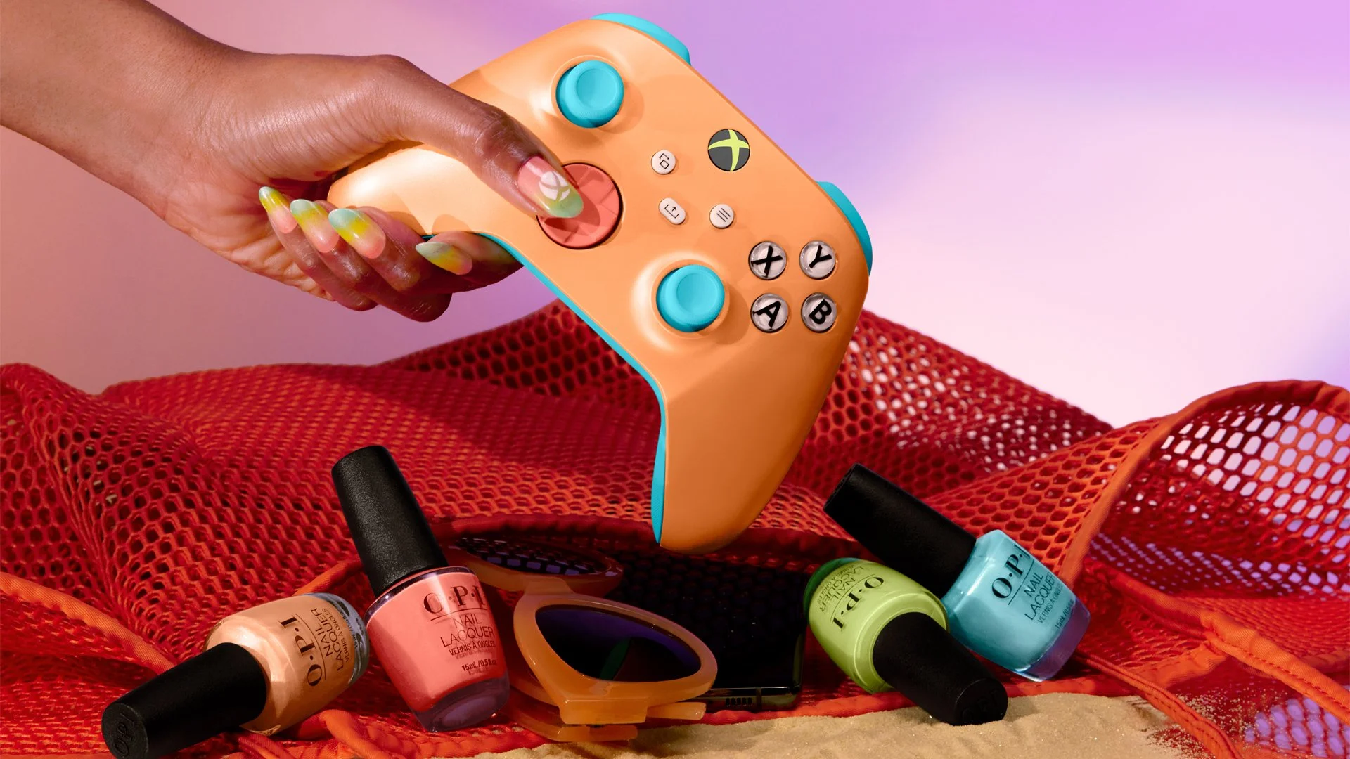 O.P.I x XBOX 2022, Set Design