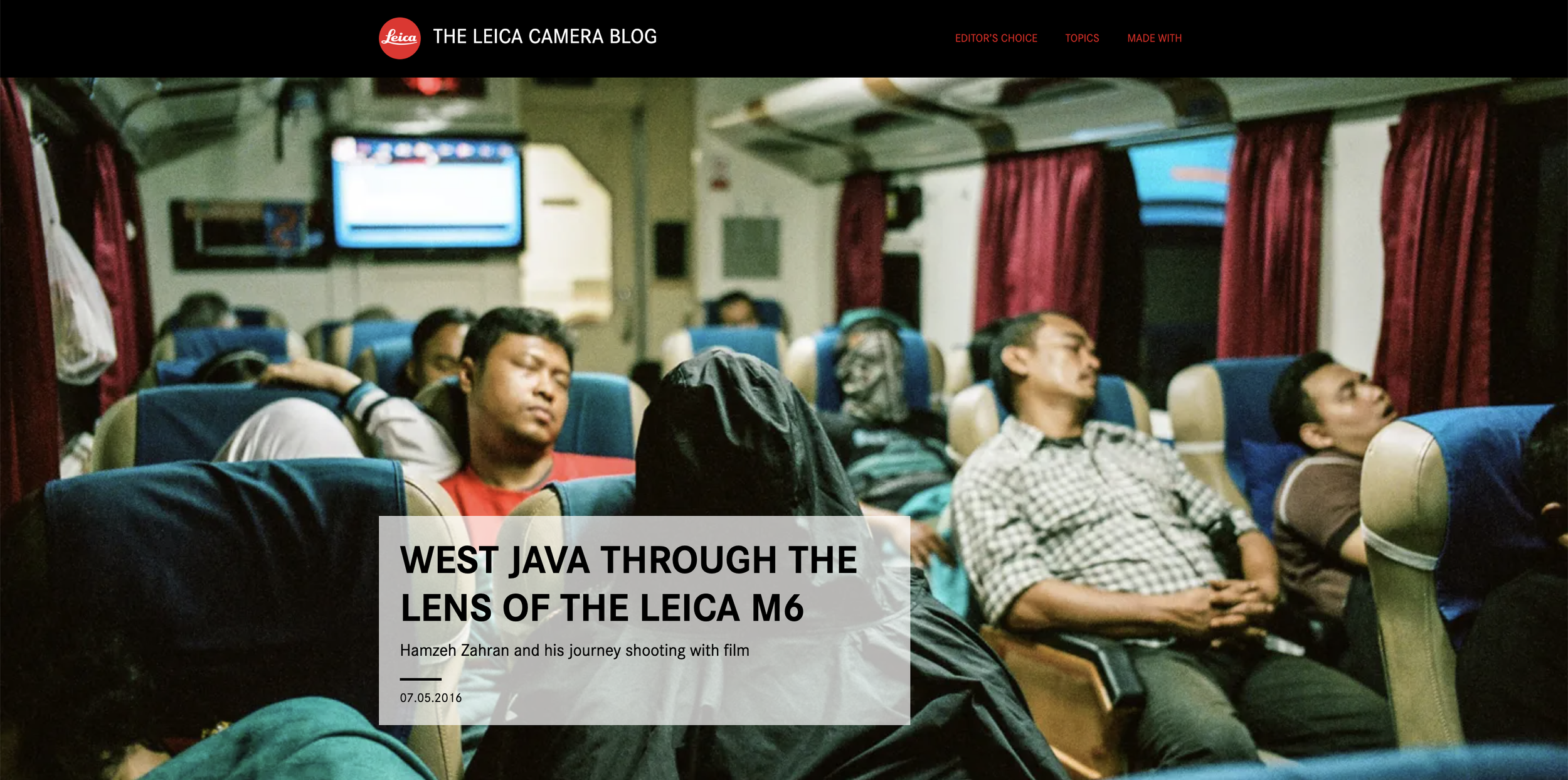 "West Java Through the Lens of the Leica M6" - Leica Camera Blog 