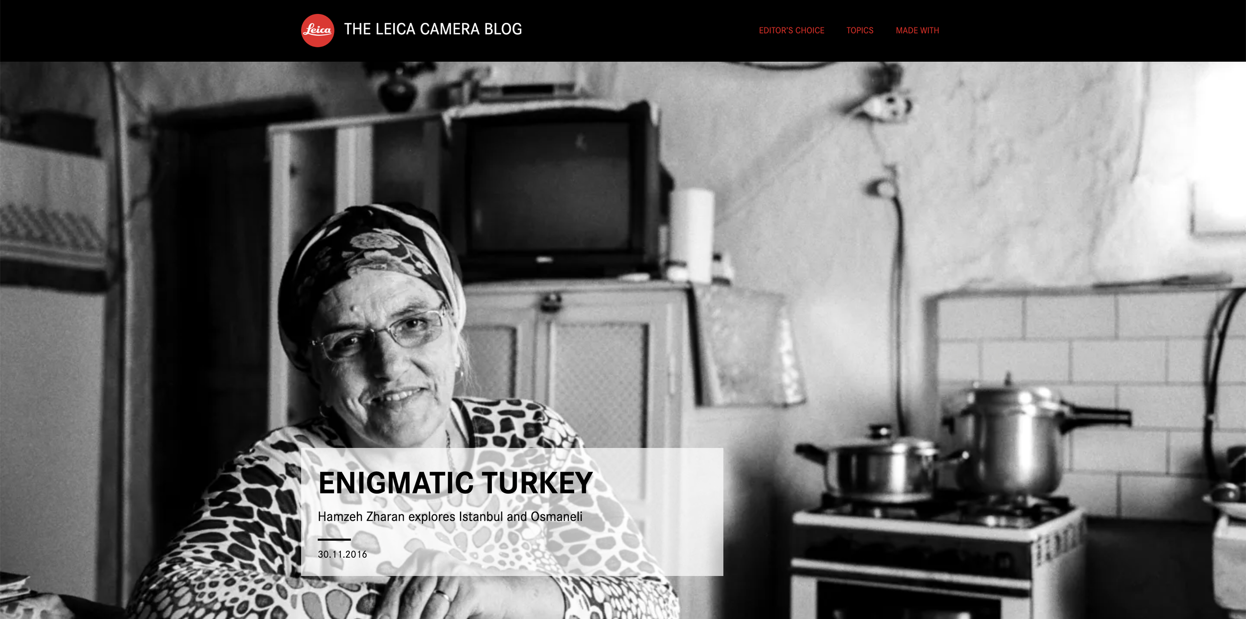 "Enigmatic Turkey" - Leica Camera Blog