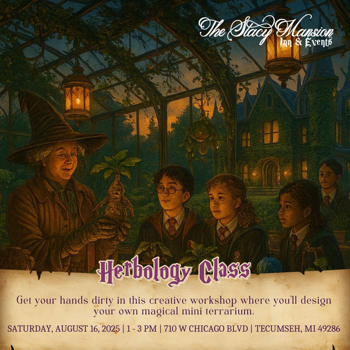 Wizarding Weekend: Herbology Class